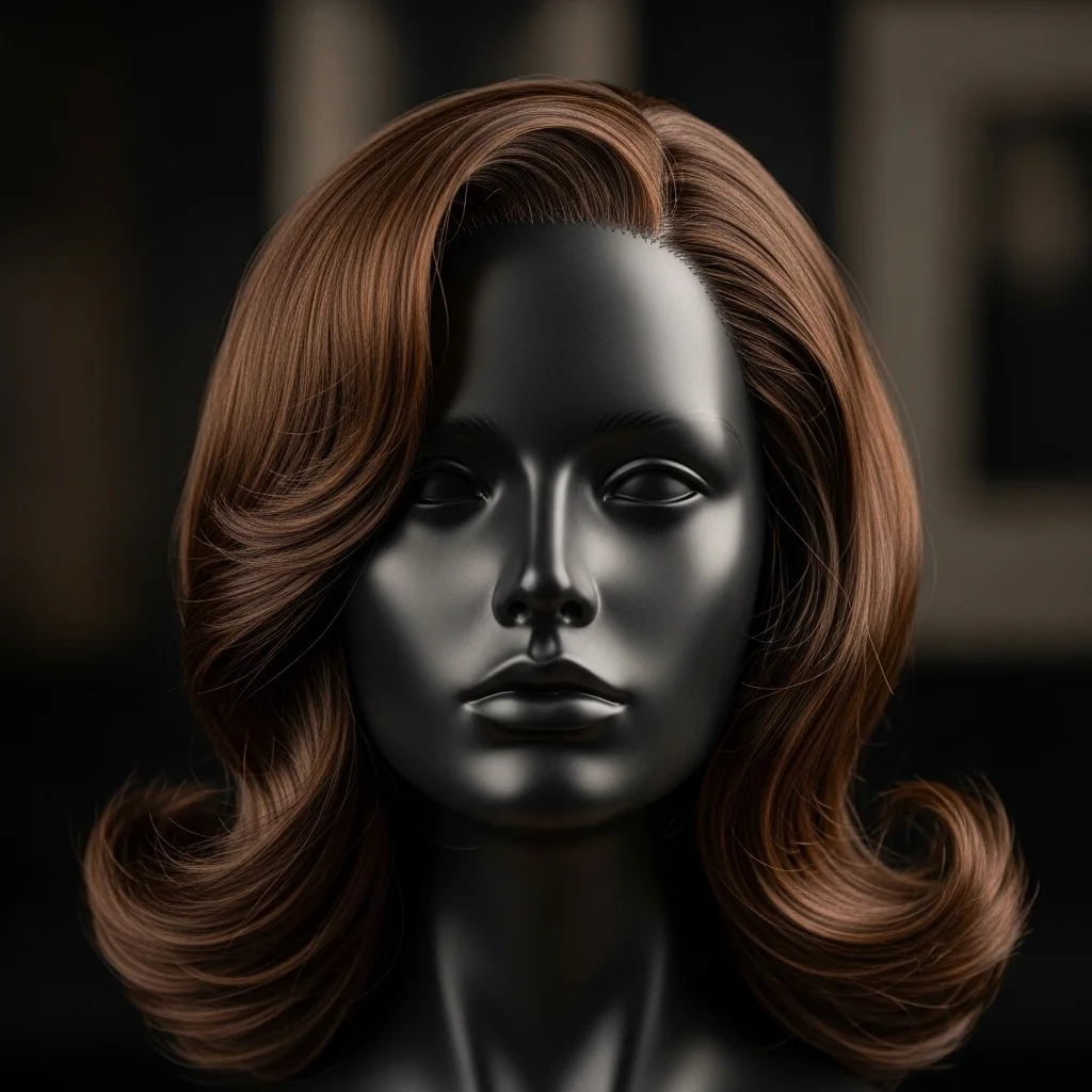 Synthetic Lace Front Wig (Hand-Tied)